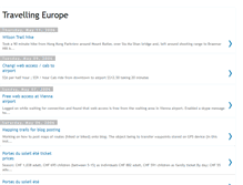 Tablet Screenshot of europe-travel-choices.blogspot.com