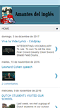 Mobile Screenshot of amantesdelingles.blogspot.com