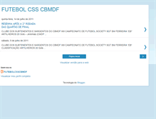 Tablet Screenshot of futebolcsscbmdf.blogspot.com