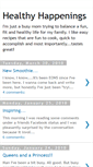 Mobile Screenshot of healthyhappenings.blogspot.com
