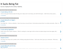Tablet Screenshot of itsucksbeingfat.blogspot.com