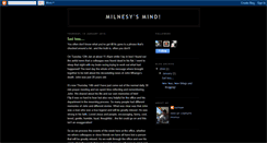 Desktop Screenshot of milnesysmind.blogspot.com