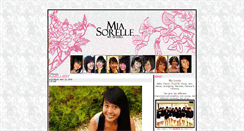 Desktop Screenshot of miasorelle.blogspot.com