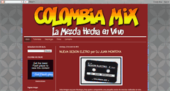 Desktop Screenshot of djcolombiamix.blogspot.com