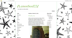 Desktop Screenshot of lemonsoul22.blogspot.com