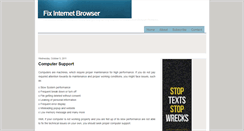 Desktop Screenshot of fix-internet-browser.blogspot.com