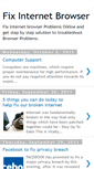 Mobile Screenshot of fix-internet-browser.blogspot.com