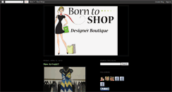 Desktop Screenshot of borntoshoppellcity.blogspot.com