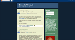 Desktop Screenshot of elementalfitnesslab.blogspot.com