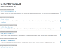 Tablet Screenshot of elementalfitnesslab.blogspot.com