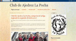 Desktop Screenshot of ajedrezlapocha.blogspot.com