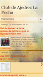 Mobile Screenshot of ajedrezlapocha.blogspot.com
