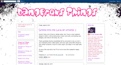 Desktop Screenshot of dangerous-things.blogspot.com