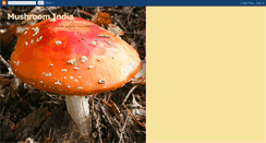 Desktop Screenshot of mushroomindia.blogspot.com