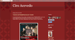 Desktop Screenshot of ciroacevedoteatro.blogspot.com