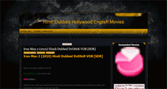 Desktop Screenshot of hindi-dubbed-english-movies.blogspot.com