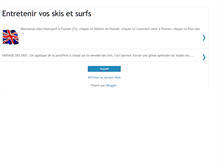 Tablet Screenshot of entretenirskis.blogspot.com