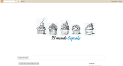 Desktop Screenshot of elmundocupcake.blogspot.com