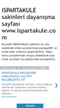 Mobile Screenshot of ispartakule.blogspot.com