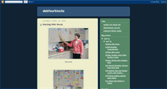 Desktop Screenshot of debfourblocks.blogspot.com
