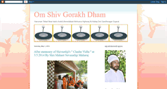 Desktop Screenshot of gorakhdham.blogspot.com