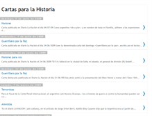 Tablet Screenshot of cartasparalahistoria.blogspot.com