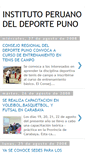 Mobile Screenshot of consejoregionaldeldeportepuno.blogspot.com