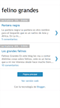 Mobile Screenshot of losgrandesfelinos.blogspot.com