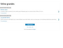 Tablet Screenshot of losgrandesfelinos.blogspot.com