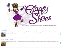 Tablet Screenshot of clappyshoes.blogspot.com