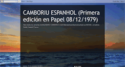 Desktop Screenshot of camboriuespanhol.blogspot.com