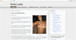 Desktop Screenshot of geile-luder.blogspot.com
