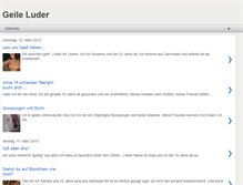 Tablet Screenshot of geile-luder.blogspot.com