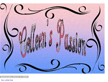 Tablet Screenshot of colleenspassion.blogspot.com