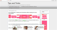 Desktop Screenshot of new-tipsntricks.blogspot.com