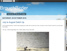 Tablet Screenshot of broughbirder.blogspot.com