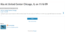 Tablet Screenshot of kiss-unitedcenter-chicagoil.blogspot.com