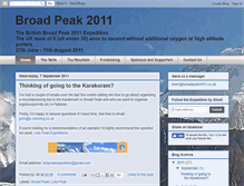 Tablet Screenshot of broadpeak2011.blogspot.com