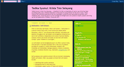 Desktop Screenshot of krista2tmnselayang.blogspot.com