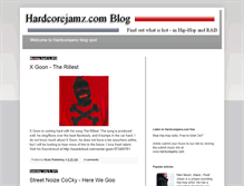 Tablet Screenshot of hardcorejamz.blogspot.com