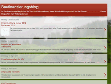 Tablet Screenshot of baufinanzierungsblog.blogspot.com