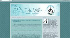 Desktop Screenshot of dakinitidalwilds.blogspot.com