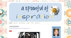 Desktop Screenshot of myspoonfulofinspiration.blogspot.com