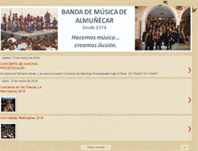 Tablet Screenshot of bandamusicaalmunecar.blogspot.com