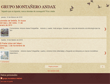 Tablet Screenshot of grupomonteandax.blogspot.com