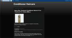 Desktop Screenshot of conditioner-haircare.blogspot.com