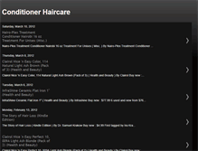Tablet Screenshot of conditioner-haircare.blogspot.com
