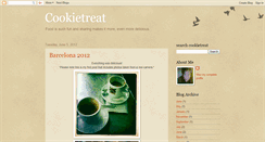 Desktop Screenshot of cookietreat.blogspot.com