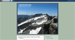 Desktop Screenshot of lagrolenpyrenees.blogspot.com