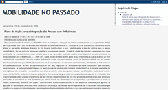 Desktop Screenshot of mobilidadenopassado.blogspot.com